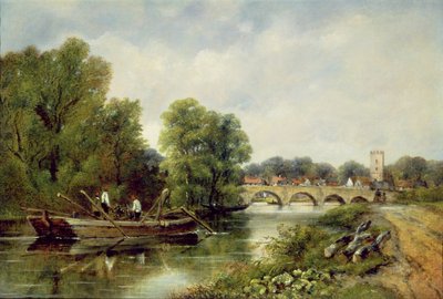 Il ponte a Henley-on-Thames da Frederick Waters Watts