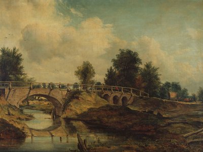 Il ponte sul fiume Stour da Frederick Waters Watts