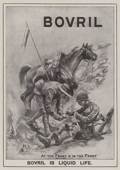 Pubblicità, Bovril (incisione) da Frederick William Burton