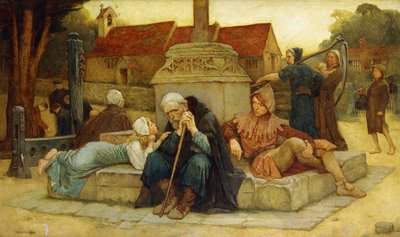 Il Coprifuoco Segna il Rintocco del Giorno che si Separa, 1912 da Frederick William Davis