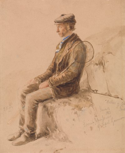 Uomo con un gaff, 13 giugno 1851 da Frederick William Hulme
