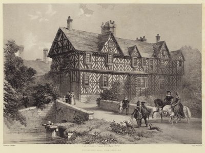 Pitchford Hall, Shropshire da Frederick William Hulme