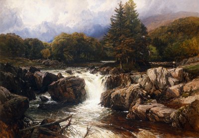 Paesaggio fluviale gallese da Frederick William Hulme