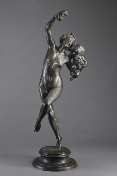 Baccante e fauno infante da Frederick William MacMonnies