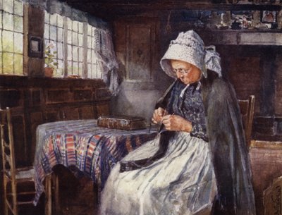 Cottage di Ann Hathaway, interno da Frederick William Newton Whitehead