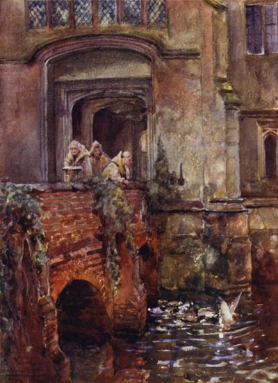 Sala di Baddesley Clinton da Frederick William Newton Whitehead