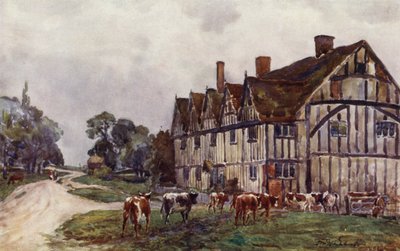 Casa a Cinque Frontoni, Long Itchington da Frederick William Newton Whitehead