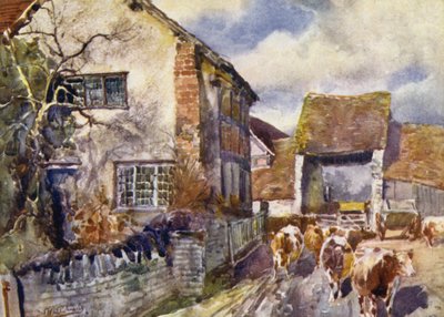Cottage di Mary Arden, Wilmcote da Frederick William Newton Whitehead