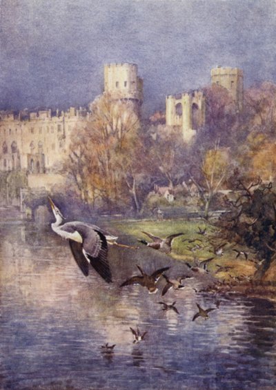 Castello di Warwick da Frederick William Newton Whitehead