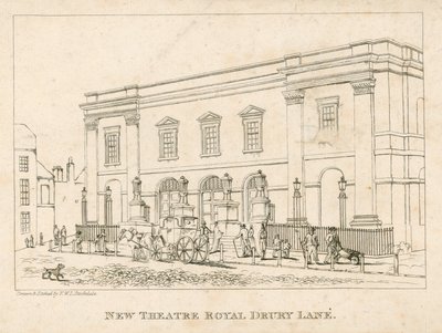 Nuovo Teatro Reale, Drury Lane, Londra da Frederick Wilton Litchfield Stockdale