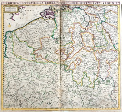 Belgio, Lussemburgo, N da Frederick de Wit
