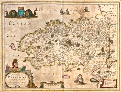 Bretagna, Francia da Frederick de Wit