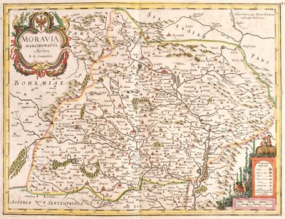 Repubblica Ceca orientale da Frederick de Wit
