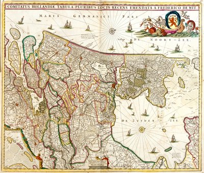 Gheldria, Utrecht, Olanda Settentrionale, Olanda Meridionale, Paesi Bassi da Frederick de Wit