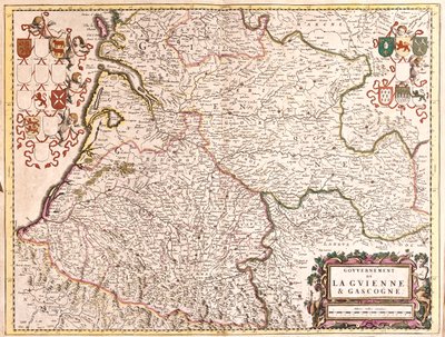 Guyenne, Guascogna, Francia da Frederick de Wit