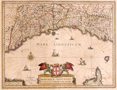 Liguria, Italy da Frederick de Wit