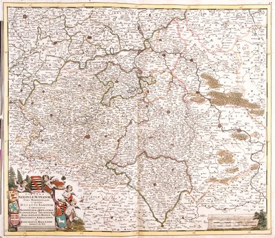 Bassa Sassonia, Sassonia-Anhalt, Sassonia, Turingia, Germania da Frederick de Wit