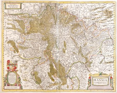 Mappa del Langraviato d