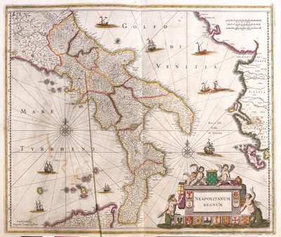 Molise, Campania, Calabria, Basilicata, Apulia , Italy da Frederick de Wit