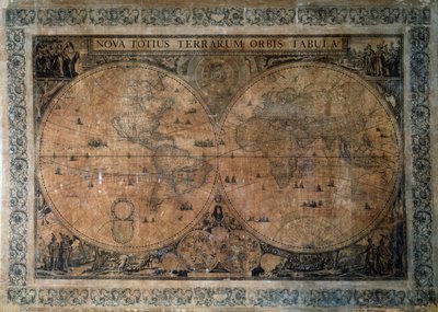 Nova Totius Terrarum Orbis Tabula da Frederick de Wit