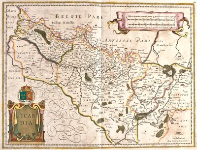 Piccardia, Francia da Frederick de Wit