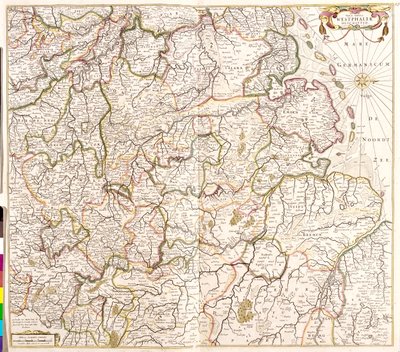 Schleswig-Holstein, Bassa Sassonia, Nord Reno-Westfalia, Germania da Frederick de Wit