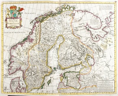Svezia, Norvegia, Finlandia, Estonia, Distretto Federale Nord-Occidentale Russo da Frederick de Wit