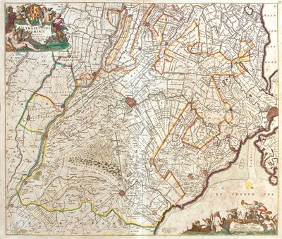 Utrecht, Olanda Settentrionale, Limburgo, Gheldria, Paesi Bassi da Frederick de Wit
