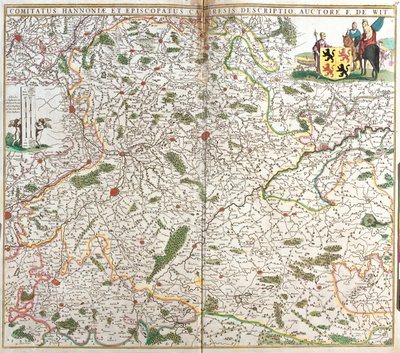 Vallonia, Nord-Pas-de-Calais, Belgio, Francia da Frederick de Wit