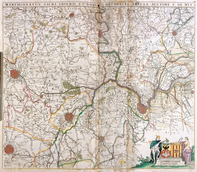 Zelanda, Regione fiamminga, Regione di Bruxelles, Paesi Bassi, Belgio da Frederick de Wit