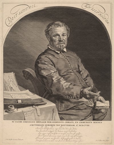 Jacob Cornelius da Frederik Hendrik van den Hove after Cornelis Visscher