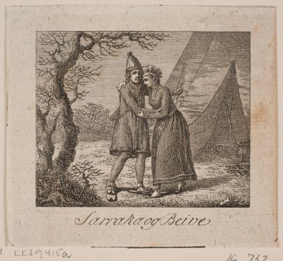 Vignetta per gli scritti raccolti di P. F. Suhn da Frederik Ludvig  Bradt
