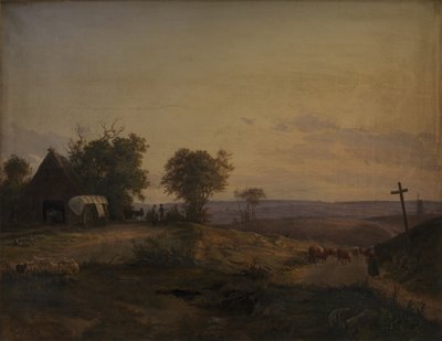 Veduta del Distretto vicino a Segeberg, Germania da Frederik Rohde