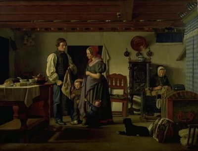 Il soldato di riserva saluta la sua famiglia da Frederik Vermehren