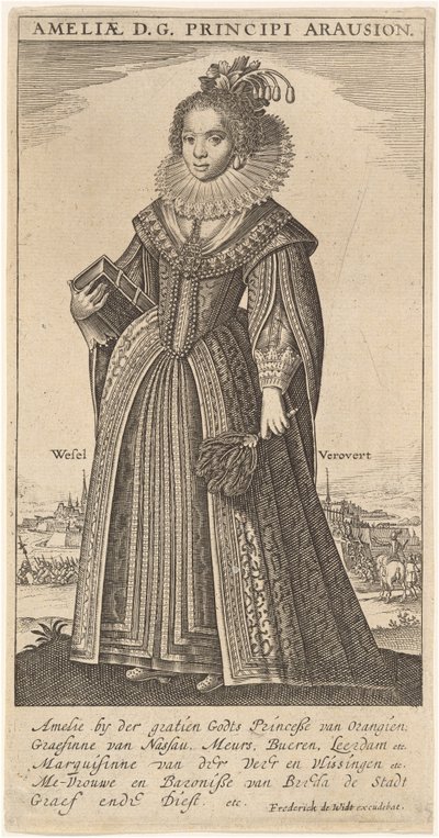 Amalia, moglie di Federico Enrico, principe d