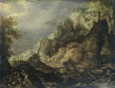 Paesaggio Montuoso da Frederik van Valckenborch