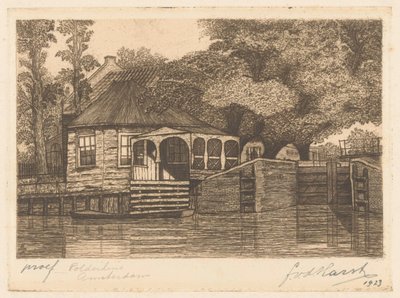 Casa del polder da Frederik van der Harst (signed by artist)