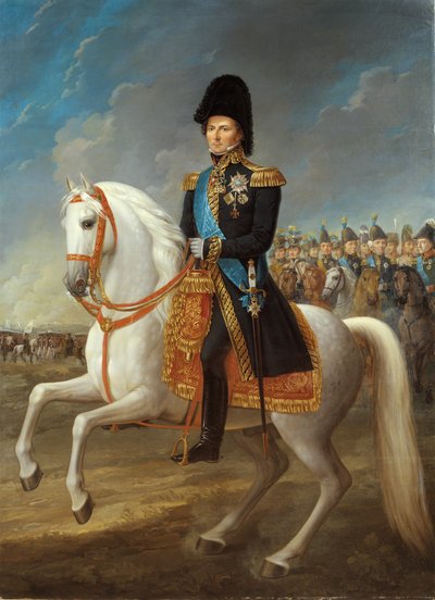 Ritratto di Jean Baptiste Jules Bernadotte, Maresciallo di Francia, Re di Svezia e Norvegia da Fredric Westin