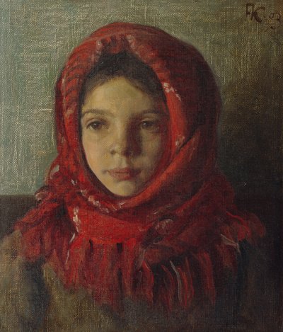 Ragazza con fazzoletto da Fredrik Kolstoe