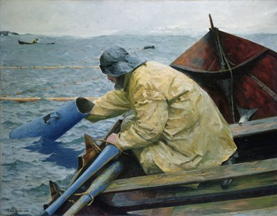 Fuori dalla rete del salmone da Fredrik Kolstoe