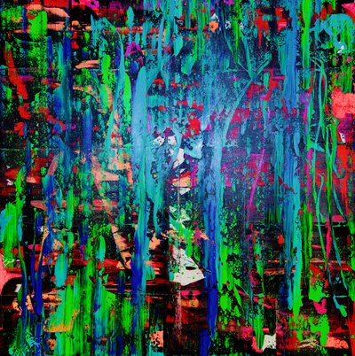 Gocciolature di vernice dai colori vivaci da Fredrik Olsen