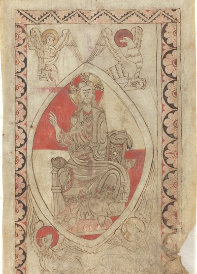 Cristo in Maestà da French 12th Century