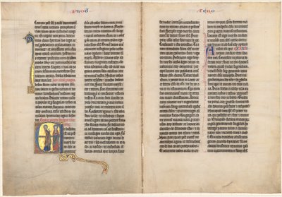 Giosuè davanti al Signore da French 13th Century