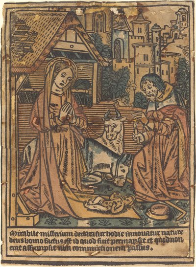 La Natività da French 15th Century