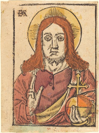 Salvator Mundi da French 15th Century or Master EMR