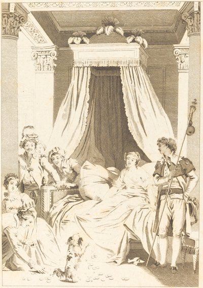 Il cagnolino da French 18th Century