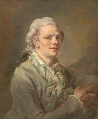 Ritratto di un giovane uomo da French 18th Century