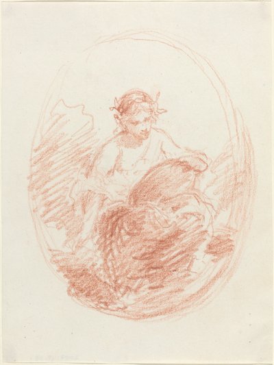 Figura Allegorica da French 19th Century
