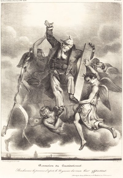 Ascensione del Constitutionnel da French 19th Century