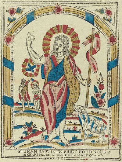 San Giovanni Battista prega per noi da French 19th Century